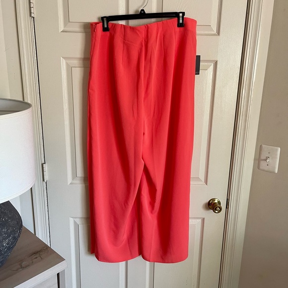 Eloquii | Coral Twist Front Pants - Picture 5 of 5
